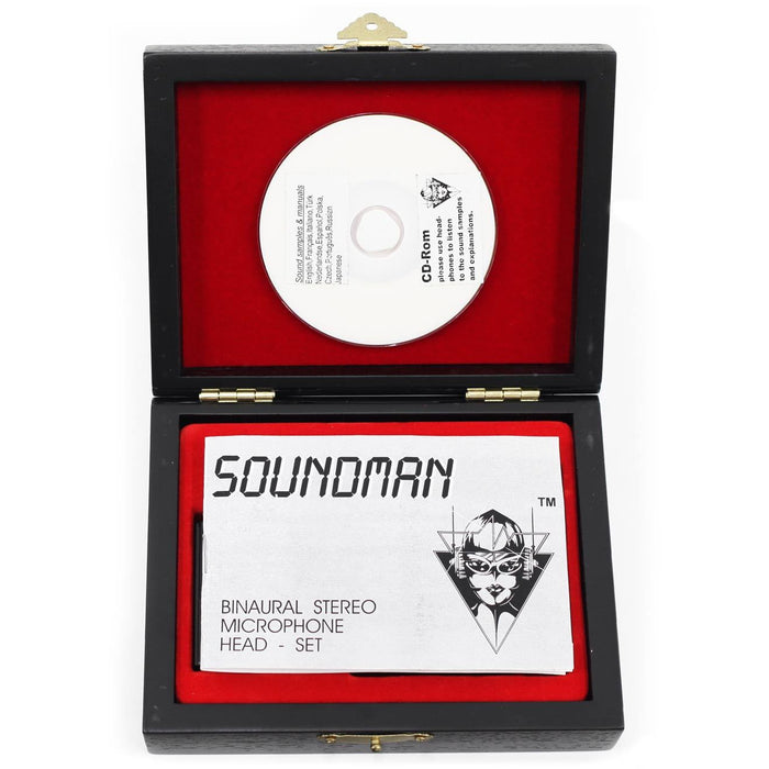 Soundman OKM II Classic Studio including A3 adaptor - Binaural Stereo headset microphone
