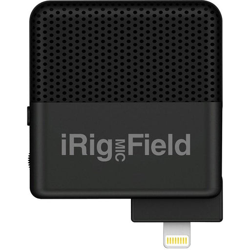 IK Multimedia iRig Mic Field - Stereo Field Mic for iOS devices. Lightning Connector Front
