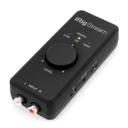 IK Multimedia iRig Stream - Streaming audio interface for iOS, M
