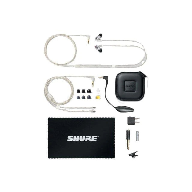Shure SE846-CL-EFS -Quad High-Definition MicroDriver with True Subwoofer Clear