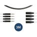 Klotz & Neutrik 4 Way Pro Jack to Male XLR 3m Loom