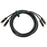 Klotz & Neutrik 3m Dual Phono Cable - Made with Klotz MC5000 Cable and Neutirk Pro-Fi Connectors