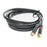 Klotz & Neutrik 5m Dual Phono Cable - Made with Klotz MC5000 Cable and Neutirk Pro-Fi Connectors