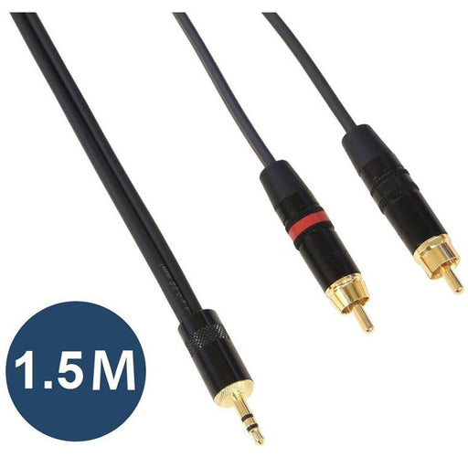 Klotz AL-RF0030 Audio Cable XLR f. - RCA/Cinch 0,3m