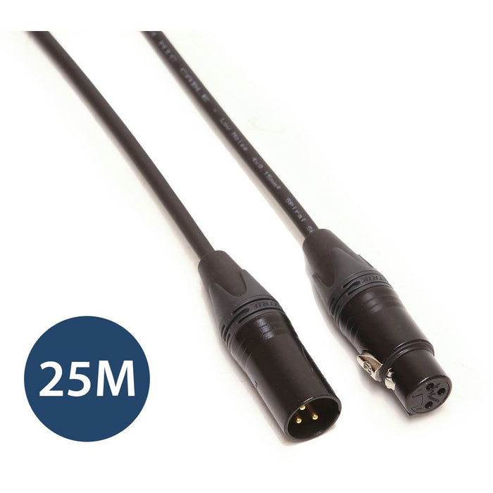 Klotz & Neutrik 25M StarQuad Microphone Cable
