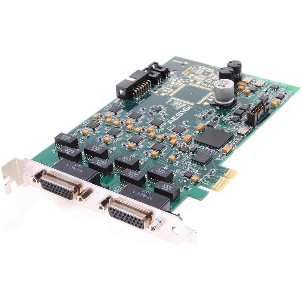 Lynx AES16E - 16 channel 24 bit/192KHZ Digital I/O PCI Express Card ...
