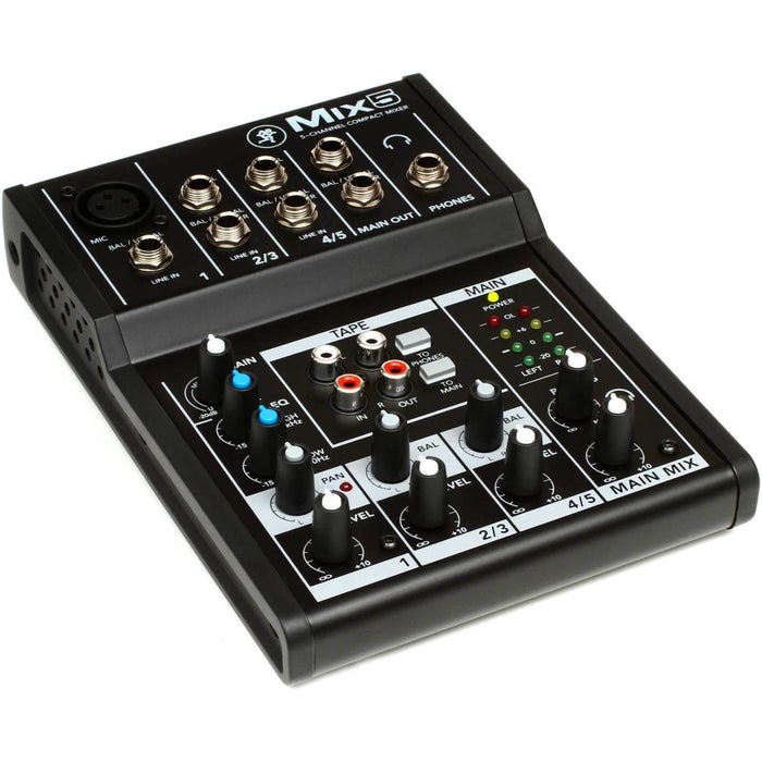 Mackie Mix5 - 5 Channel Compact Mixer