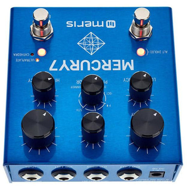 meris mercury 7 reverb pedal Meris Mercury 7 Reverb Pedal — Studiocare
