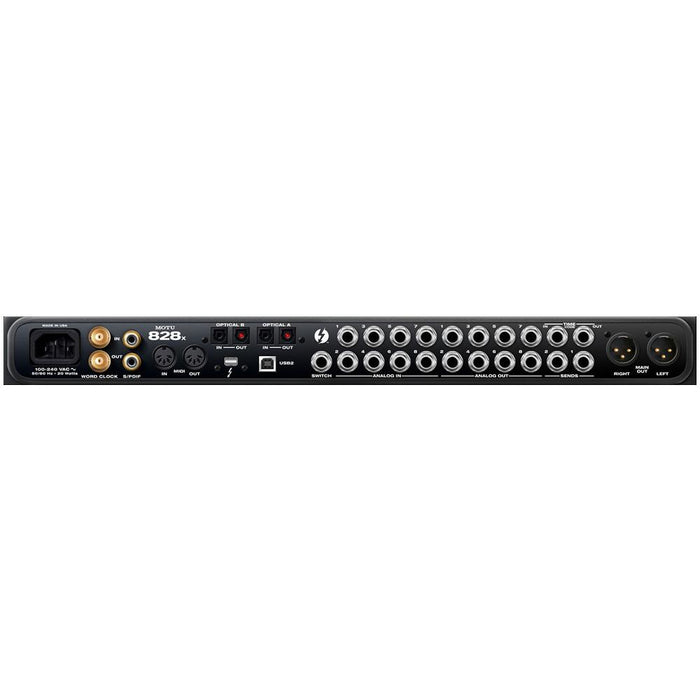 MOTU 828X - Thunderbolt & USB 2 Audio Interface