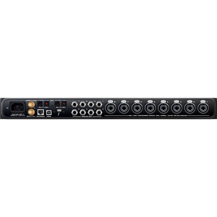 MOTU 8M - Thunderbolt Audio Interface with 8 Mic Preamps