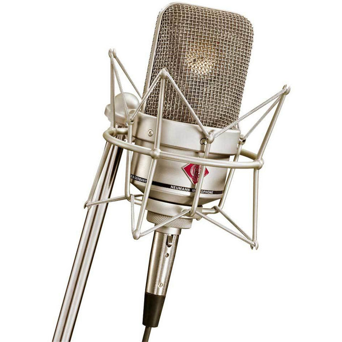 Neumann TLM 49 Set Large diaphragm cardioid microphone. Nickel,inc. Suspension - B-Stock