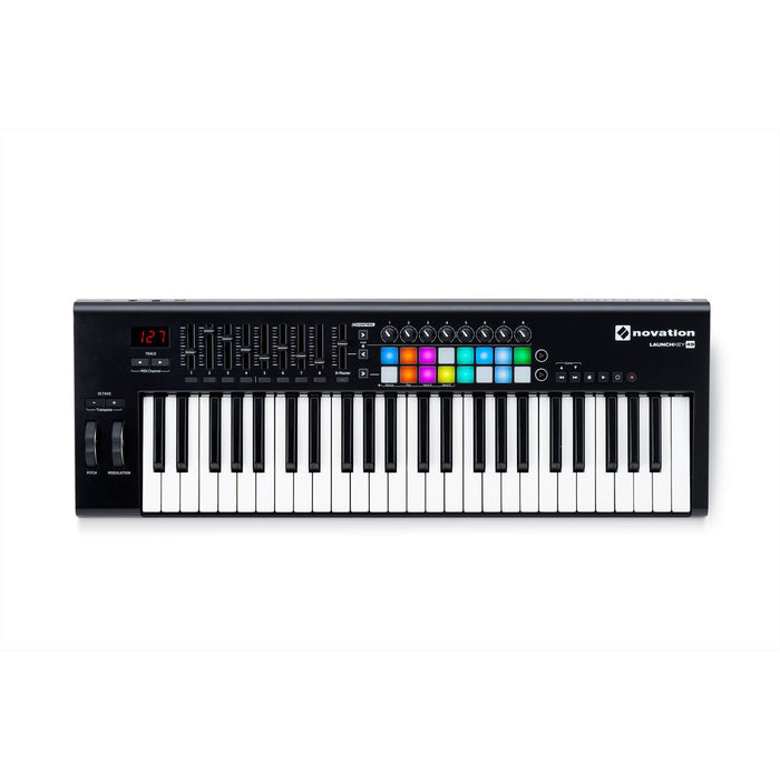 Novation LaunchKey 49 MK2 - 49 Key Keyboard Controller with 16 Launch Pads