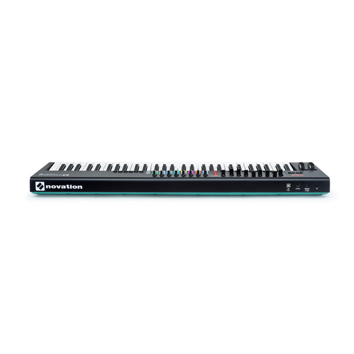 Novation LaunchKey 61 MK2 - 61 Key Keyboard Controller with 16 RGB Launch Pads