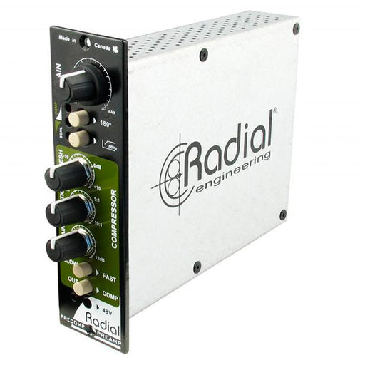 Radial Engineering PreComp - 500 Series Channel Strip with VCA Compressor