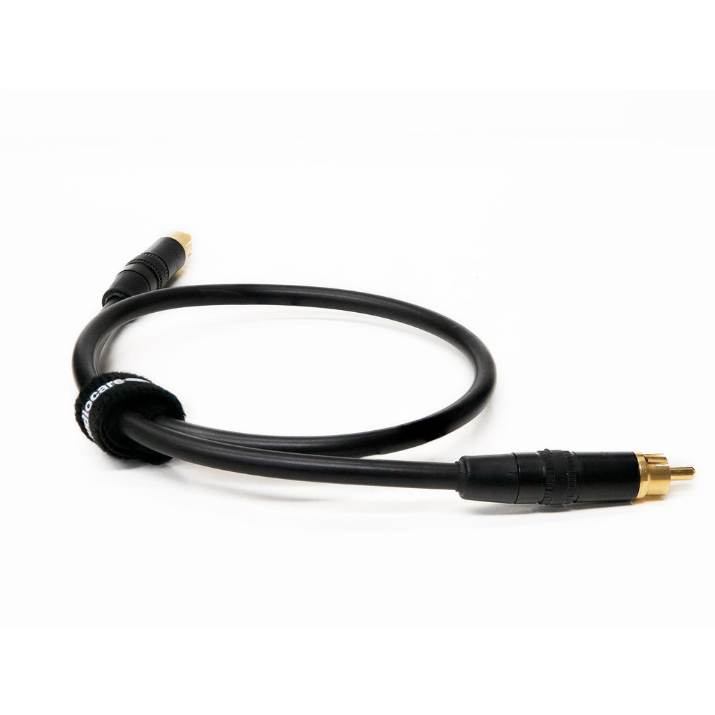 Câble coaxial SPDIF RCA / RCA 1m : Câble Numérique Klotz