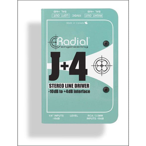 Radial Engineering J+4 - Stereo Line Driver