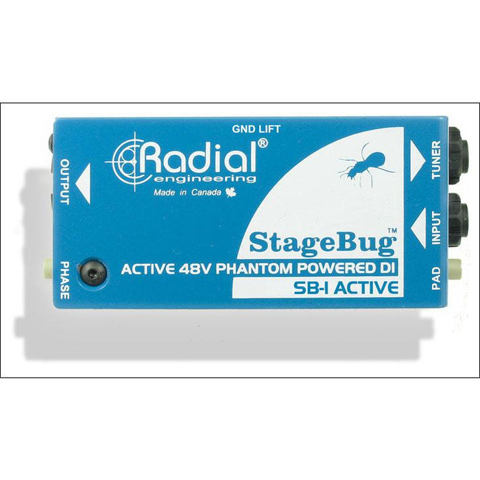 Radial Engineering SB-1 Acoustic - Compact Active DI For Acoustic Guitar