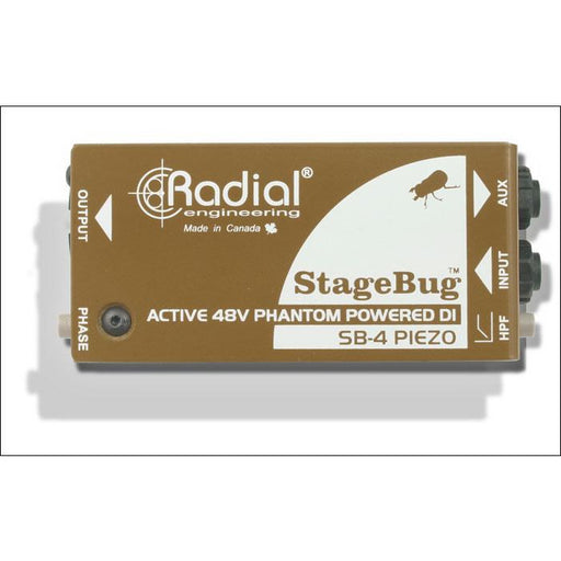 Radial Engineering SB-4 - Compact Active DI for Piezo Pickups