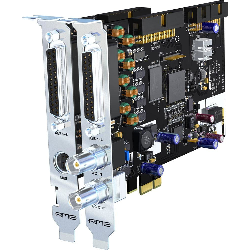 RME HDSPe AES - 24/192 PCI Expess Card 32 Channel AES/EBU — Studiocare