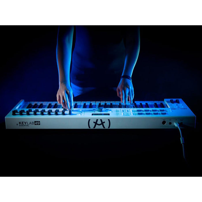 Arturia Keylab Essential 49 - White - Controller Keyboard
