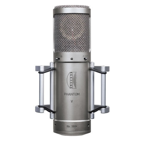 Brauner Phantom V Large Diaphragm FET Microphone, inc. BMS-2 Elastic Suspension - Switchable Pattern