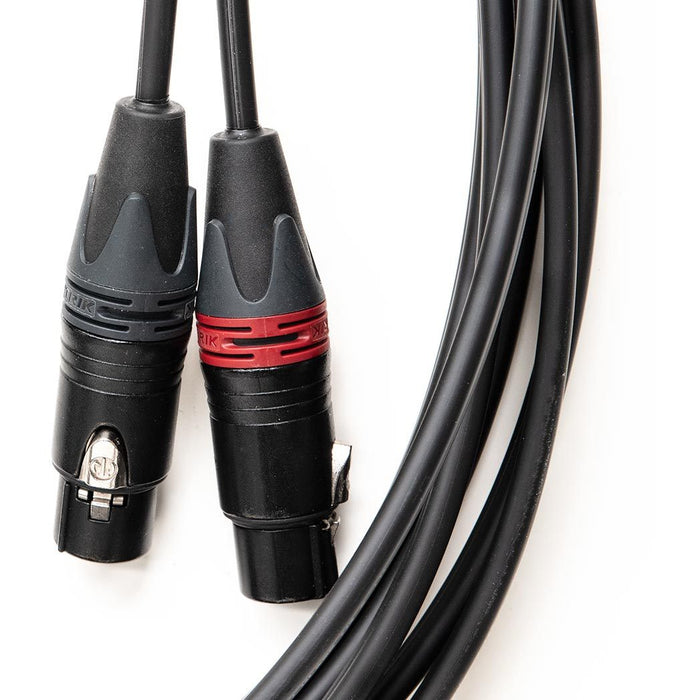 Klotz & Neutrik Dual Phono/RCA to Dual Female XLR Cable