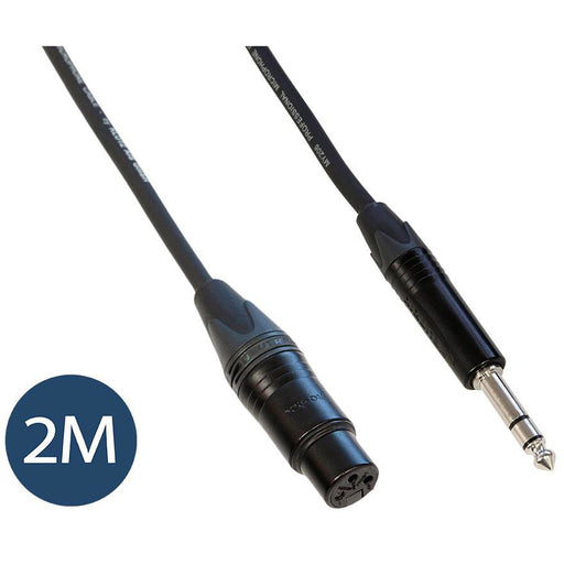 Female XLR to Stereo Jack