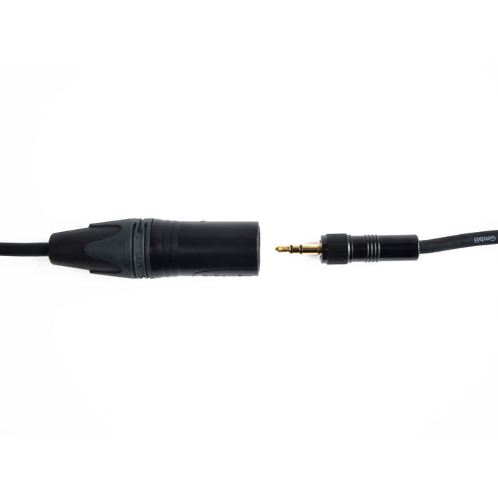 Studiocare Dynamic Mic input cable for Sennheiser SK Transmitters (DC - Blocked Cable) 1m