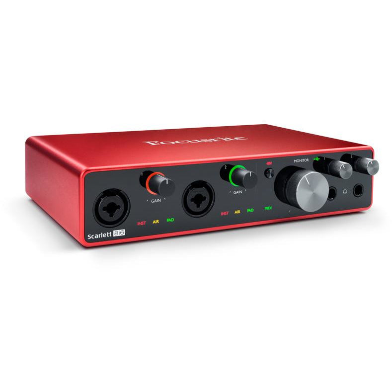【ジャンク】Focusrite Scarlett 8i6 (Gen3) Focusrite Scarlett 8i6 Gen 3 — Studiocare
