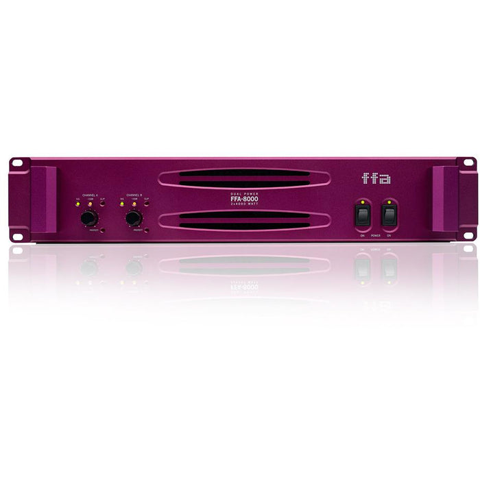 Full Fat Audio FFA-8000 Power Amp - 2 x 2400W 4Ohms