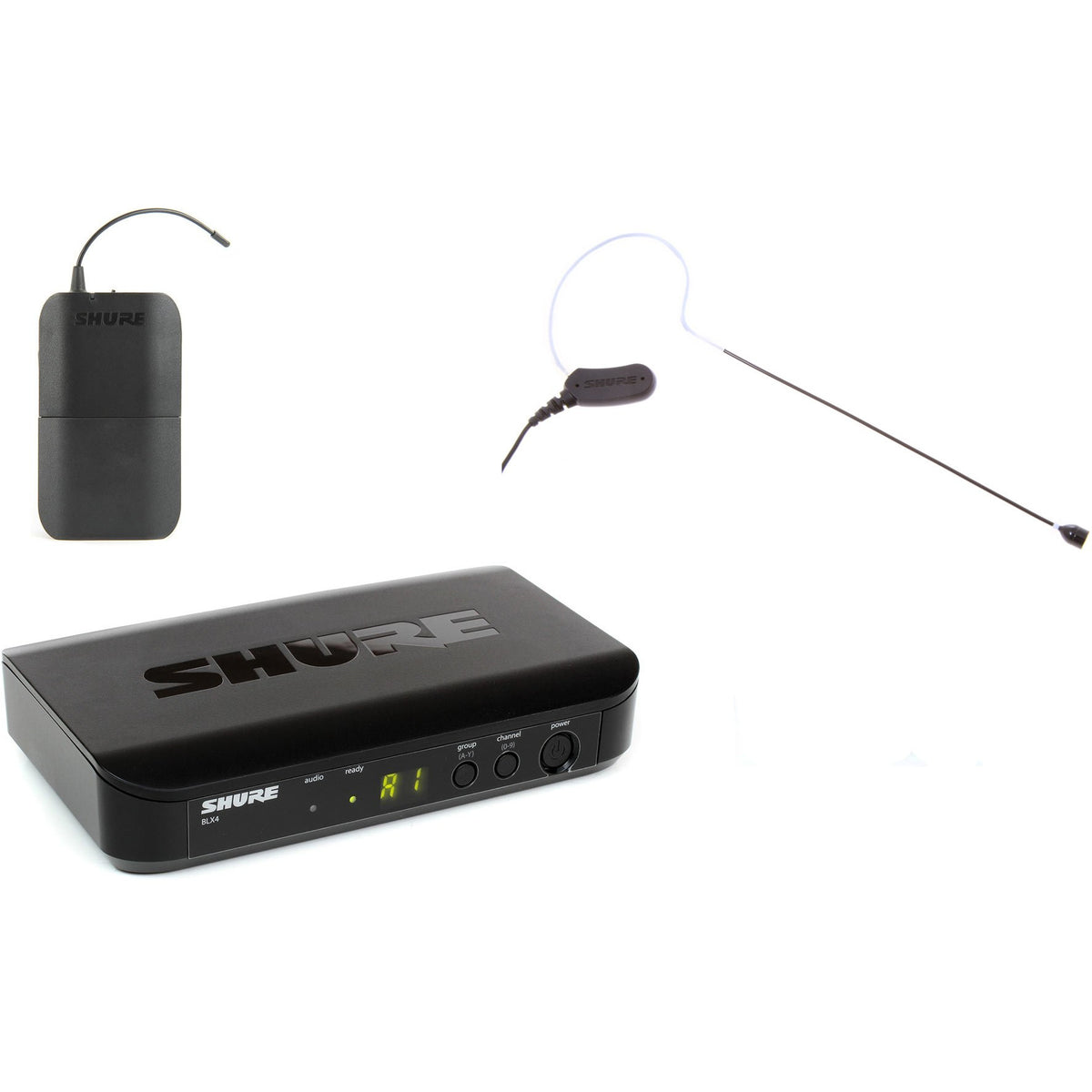 Shure BLX14UK MX53 Wireless Headset System with MX53 Headset