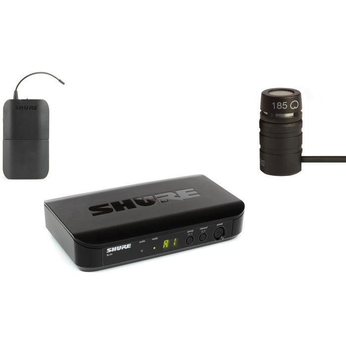 Shure BLX14UK/W85 - Wireless Lavalier System with WL185 Lavalier Mic 