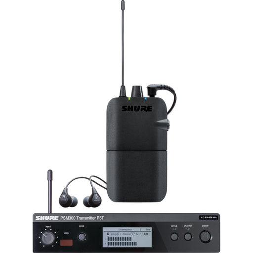 Shure PSM300 P3TR112GR - Wireless Personal Monitor System with SE112 Earphones 