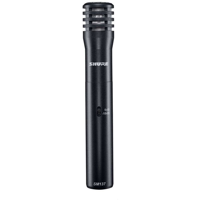 Shure SM137 - Versatile, Flat-Response Condenser Microphone