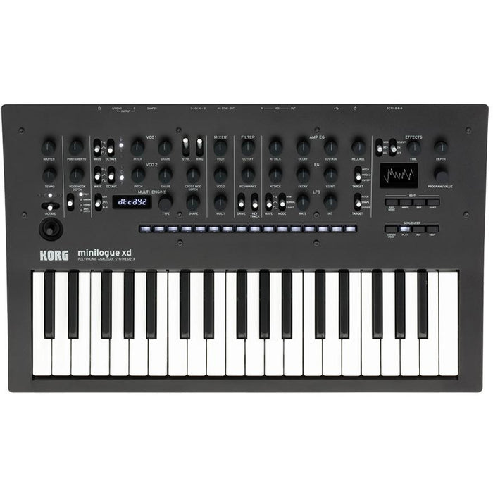Korg Minilogue XD - Polyphonic Analogue Synthesizer with Multi-Engine Digital Effects