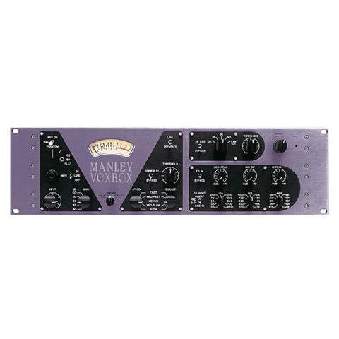 Manley VoxBox Tube Mic Pre Opto Compressor Pultec EQ De-Esser Limiter ...