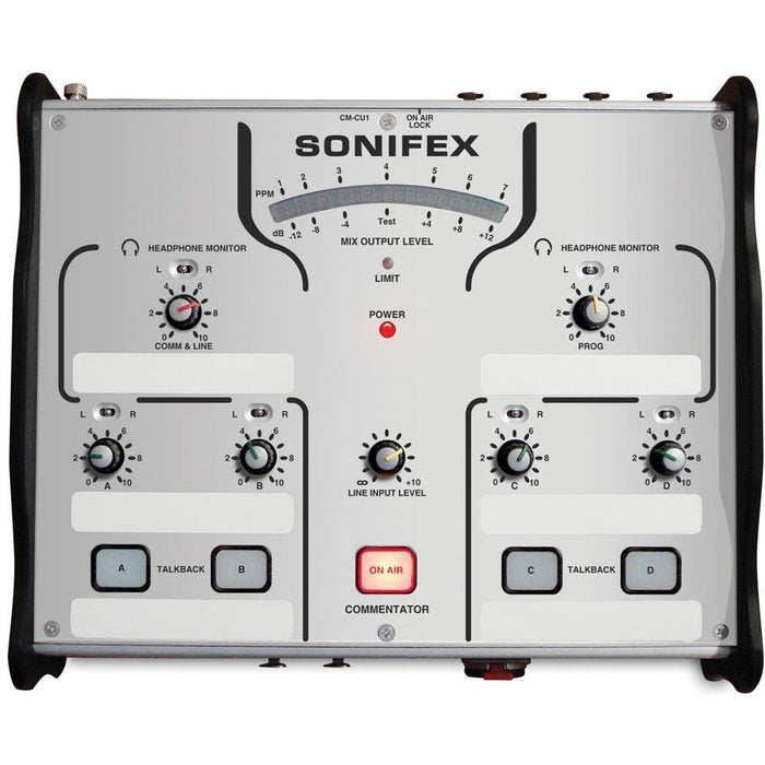 Sonifex CM-CU1 - Commentator Unit, 1 Commentator & Line Input