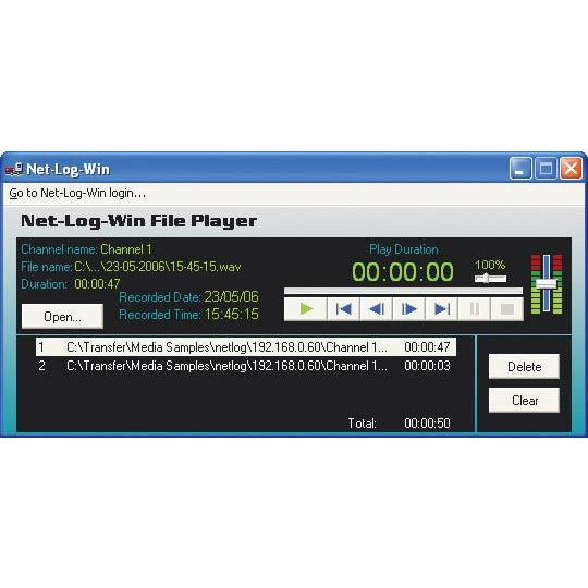 Sonifex Net-Log-Win05-UP - Net-Log-Win Windows Software - 2 to 5 Stream License Upgrade