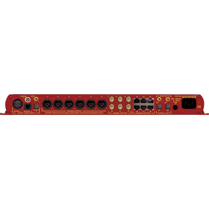 Sonifex RB-DDA22 - Digital Audio Distribution Amplifier With Multiple Outputs (1U)