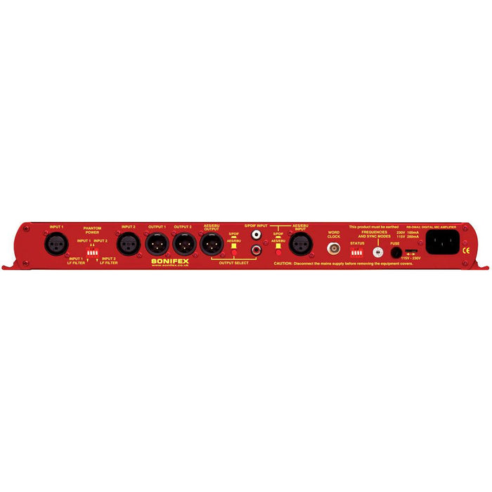 Sonifex RB-DMA2 - Dual Digital Microphone Amplifier