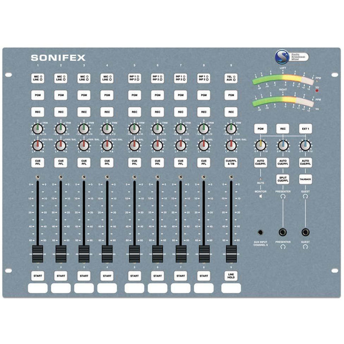 Sonifex S0 - S0 Radio Broadcast Mixer, 9 Channel Analogue