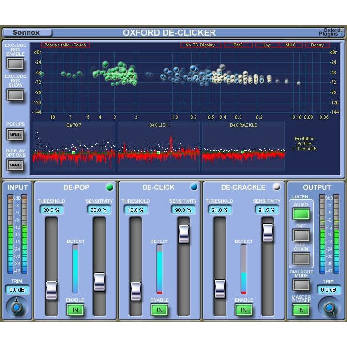 Sonnox Oxford DeClicker Plugin Native (AAX Native, RTAS, AU & VST)