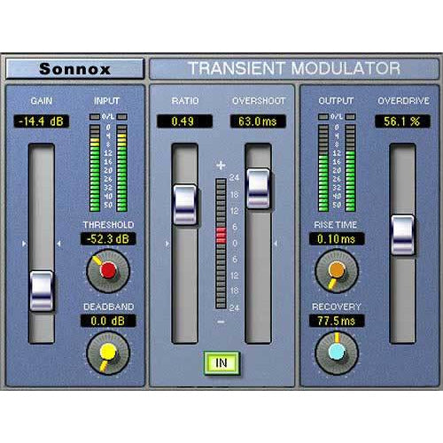 Sonnox Oxford TransMod Plugin HD-HDX (AAX DSP, TDM & Native) — Studiocare
