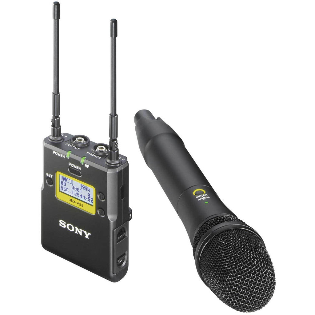 Sony UWP D12 ENG UHF Wireless Set UTX M03 Handheld