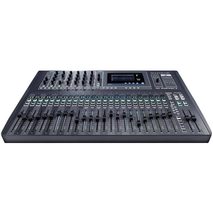 Soundcraft Si Impact - 40-input Digital Mixing Console and 32-in/32-out USB Interface and iPad Control