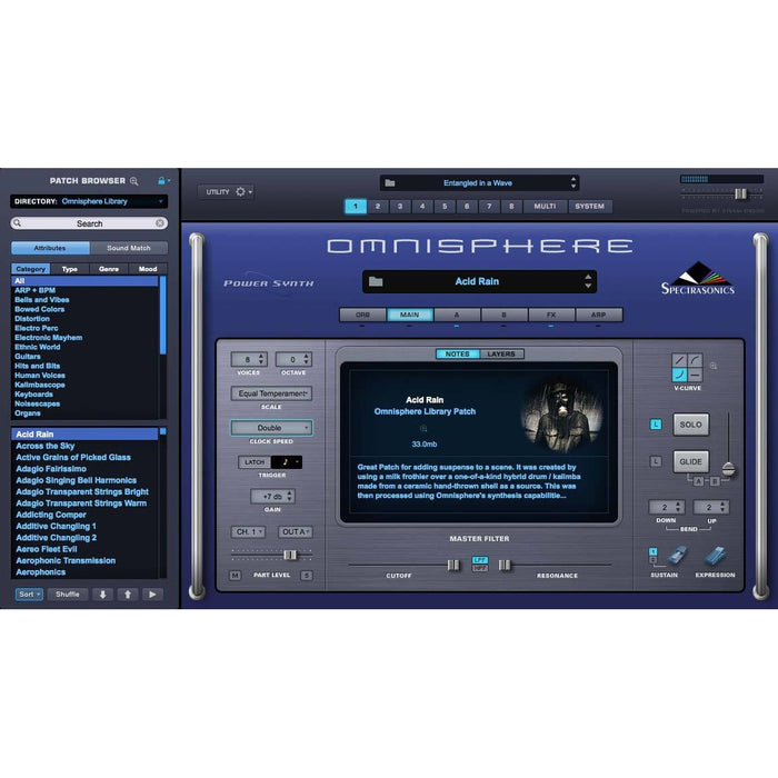 Spectrasonics - Omnisphere 2.8 - Library