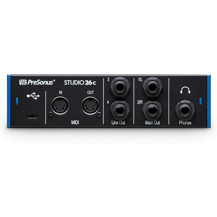 PreSonus Studio 26C - 2x4 USB-C Audio Interface
