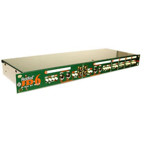 Radial Engineering JD6 - Six-channel Rackmount DI — Studiocare