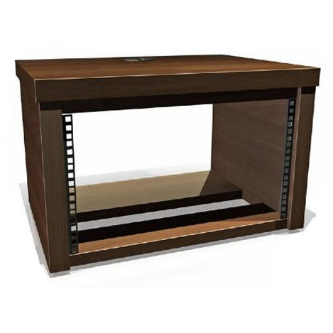 TD 6U Desktop Rack Incl. Rack Strip - Available in White & Walnut ...