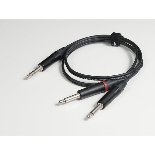 Rean Neutrik 3.5mm Stereo Jack to 2 x Male XLR Cable Lead. Twin
